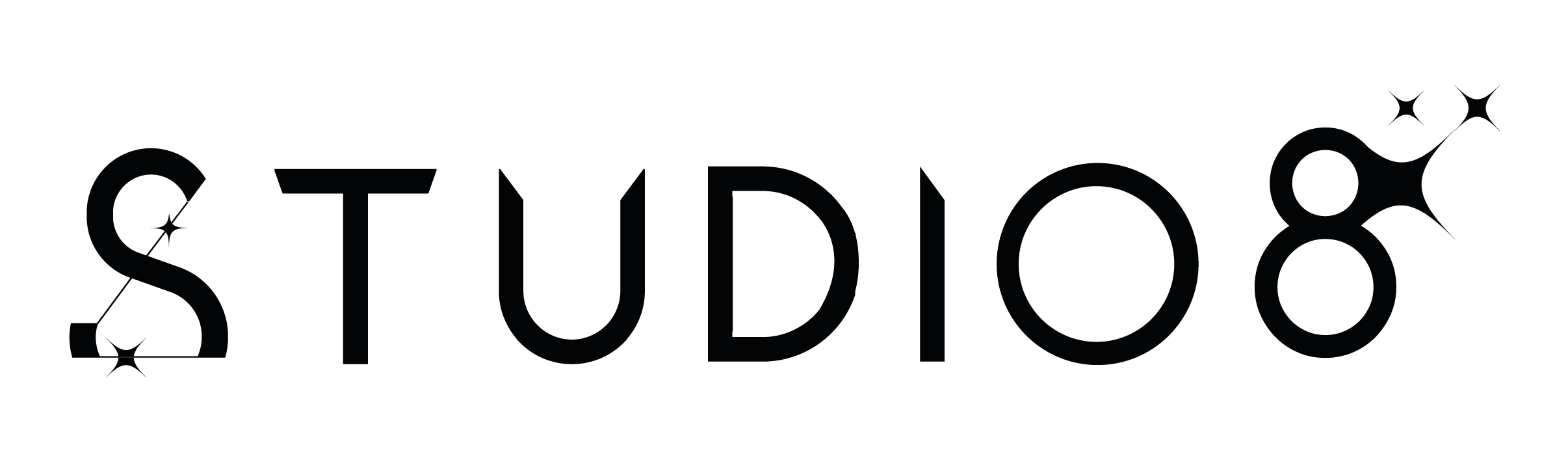 Logo Studio 8 Blanc