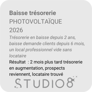baisse trésorerie